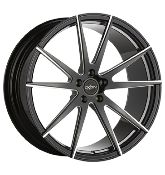 Oxigin, Oxforged 1, 9x21 ET18 5x120 76,9, black full polish HD