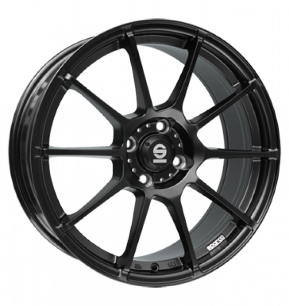 Sparco, Assetto Gara, 7x16 ET37 4x100 63,4, matt black