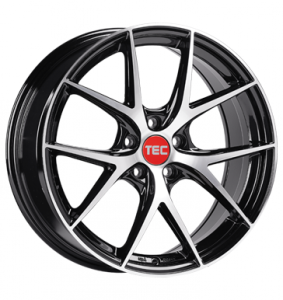 TEC Speedwheels, GT 6 Evo, 8x19 ET30 5x112 72,5, black-polished