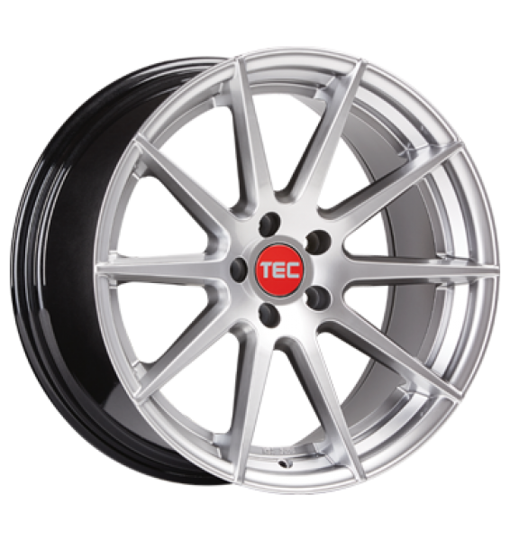 TEC Speedwheels, GT 7, 10,5x22 ET35 5x112 72,5, hyper-silver