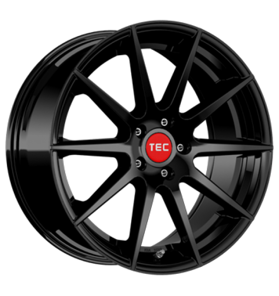 TEC Speedwheels, GT 7, 10,5x22 ET35 5x112 72,5, schwarz glänzend
