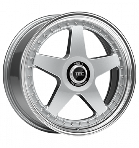 TEC Speedwheels, GT Evo-R, 8x18 ET35 5x112 72,5, hyper-silber-hornpoliert