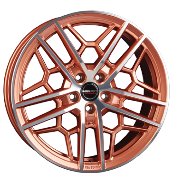 Borbet, GTY, 8,5x19 ET45 5x108 72,5, copper polished glossy