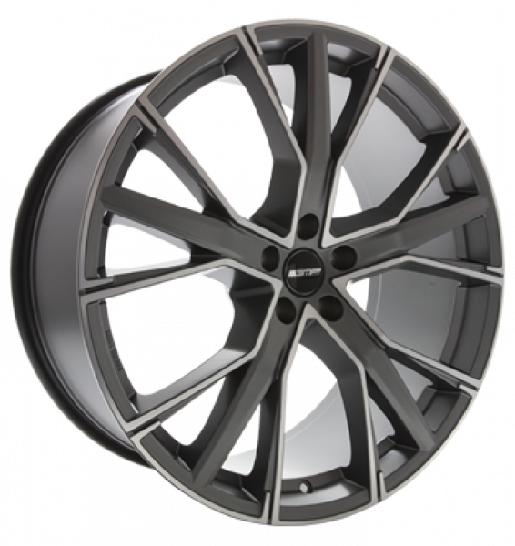 GMP, Gunner, 7,5x18 ET46 5x100 57,1, matt anthracite diamond