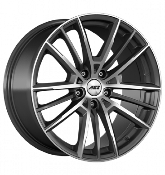 AEZ, Kaiman Dark, 8x19 ET46 5x115 70,2, gunmetal polished