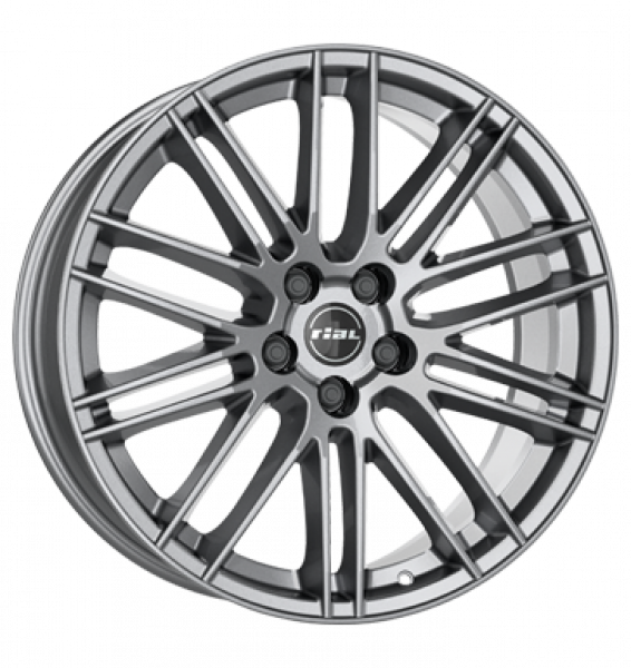 Rial, KiboX, 9,5x21 ET42 5x120 74,1, metal-grey