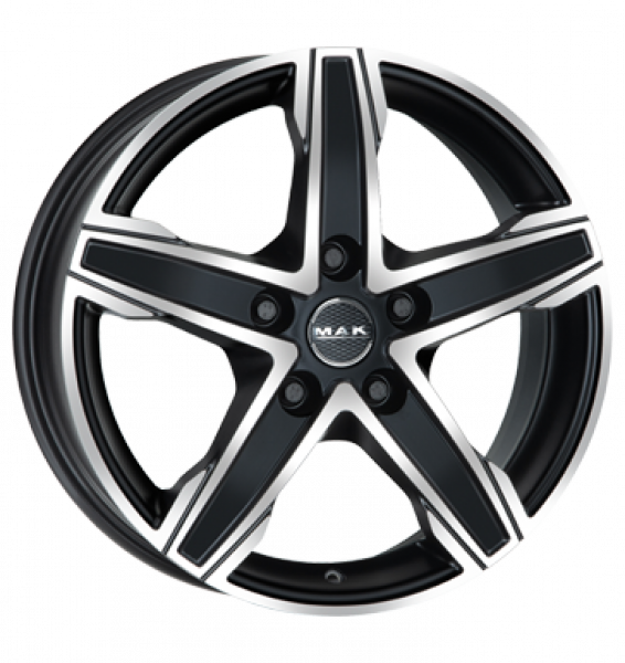 MAK, King 5, 6,5x16 ET45 5x114,3 66,1, ice black