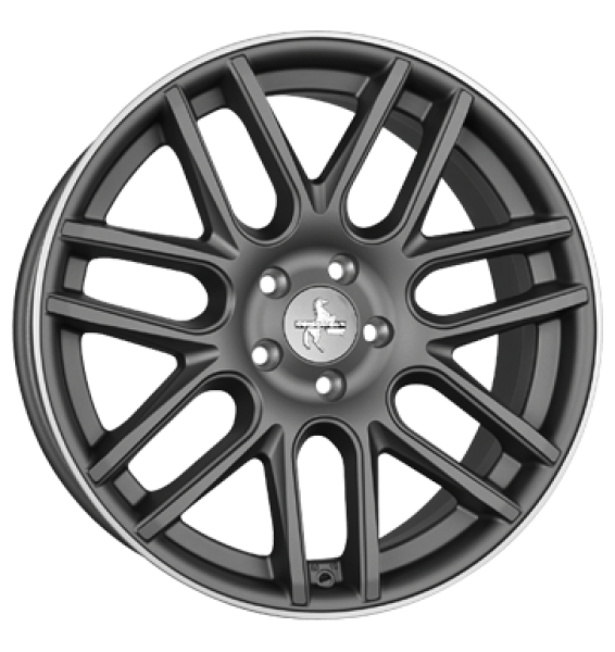 Keskin, KT14 Concave, 8x19 ET30 5x112 66,6, titan grau lackiert
