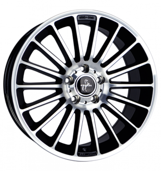 Keskin, KT15 Speed, 9,5x19 ET45 5x112 66,6, black front polish