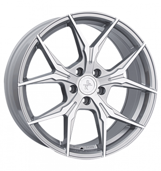 Keskin, KT19N, 8,5x19 ET45 5x112 72,6, silver front polish