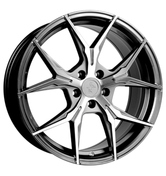 Keskin, KT19 Angel, 8,5x19 ET30 5x112 72,6, palladium front polish