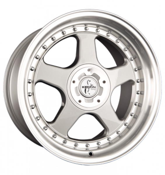 Keskin, KT1 Klassik, 8,5x17 ET20 5x100 72,6, silver lip polish