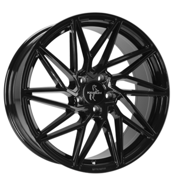 Keskin, KT20 Future, 8x18 ET45 5x108 72,6, schwarz lackiert