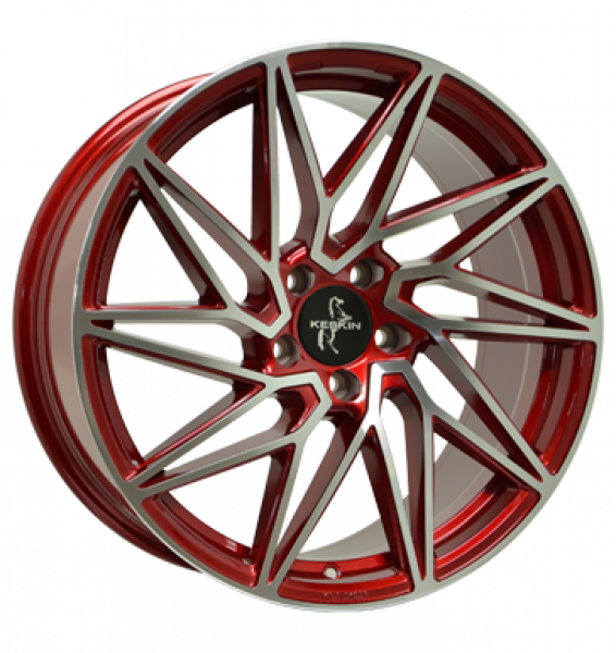 Keskin, KT20 Future, 8,5x19 ET45 5x112 72,6, candy red front polish