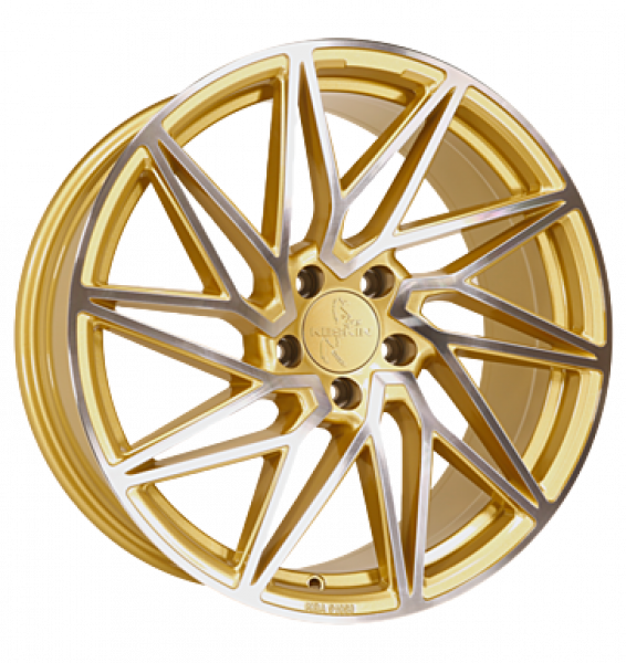 Keskin, KT20 Future, 8,5x19 ET45 5x112 72,6, gold front polish