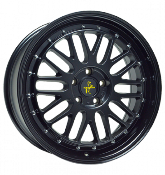 Keskin, KT22 Retro, 8,5x19 ET30 5x112 72,6, matt black painted
