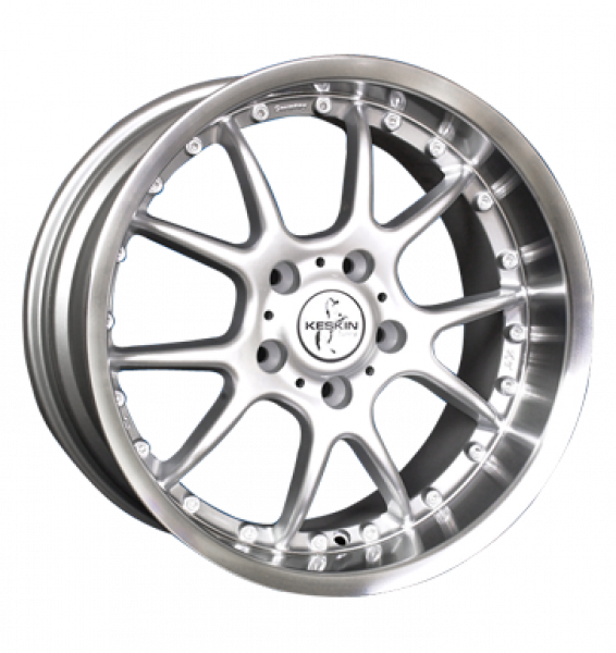 Keskin, KT3 Solar, 7x15 ET35 4x108 63,4, silber poliert