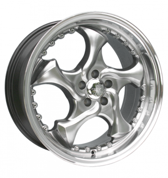 Keskin, KT7 Crazy, 9x17 ET30 5x100 63,4, hyper poliert