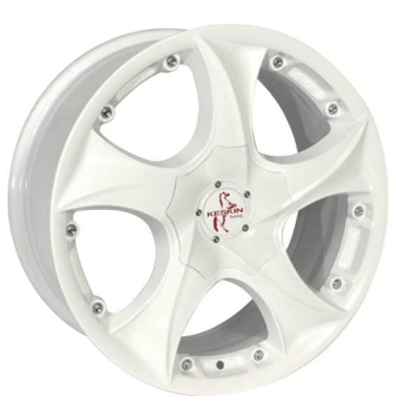 Keskin, KT9 Malik, 8x18 ET35 5x112 72,6, weiß