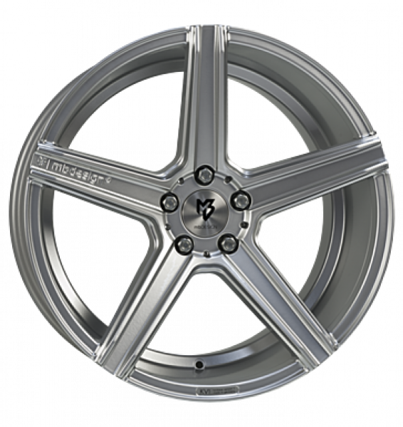mbDESIGN, KV1, 10x22 ET36 5x127 71,55, lichtsilber