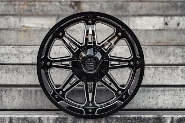 La Chanti Offraod LC-OF 9 12x22 Gloss Black Milled ET -24 6x135/139,7 87,1