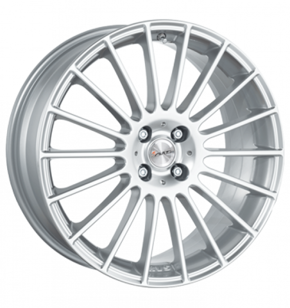 Avus, AC-M03, 6,5x16 ET25 4x108 65,1, hyper silver