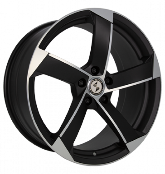 Eta Beta, Magic, 8,5x20 ET47 5x108 67,1, black matt full polish