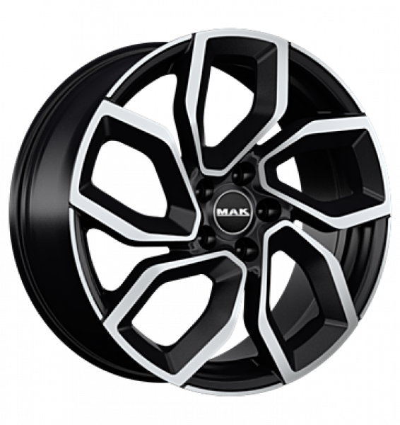 MAK, Apollo, 7,5x18 ET38 5x110 65,1, black mirror