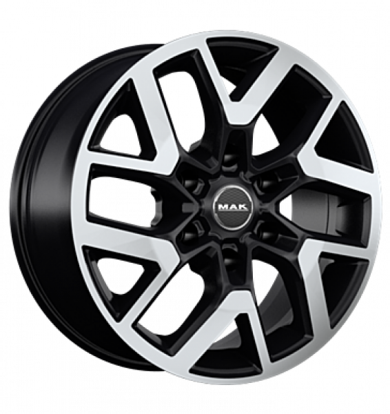 MAK, Gravel, 7,5x17 ET33 6x139,7 100,1, black mirror