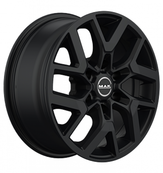 MAK, Gravel, 8x18 ET30 6x139,7 100,1, matt black