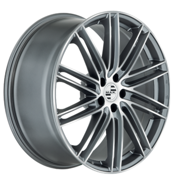 MAK, Leipzig, 9x20 ET26 5x112 66,5, gun metal - mirror face