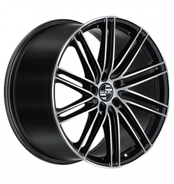 MAK, Leipzig, 9x20 ET26 5x112 66,45, black mirror