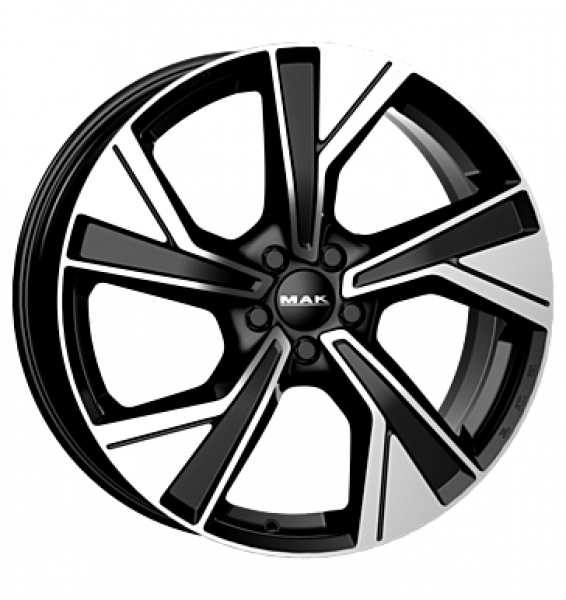 MAK, Malmoe, 9x19 ET53 5x108 63,4, black mirror