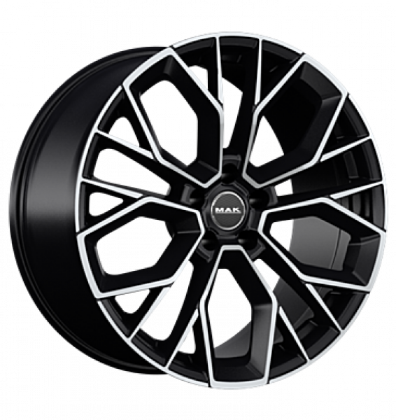 MAK, Stilo-D, 9,5x20 ET45 5x114,3 76, black mirror