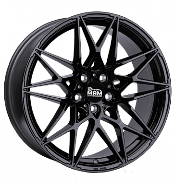 MAM, B2N, 8,5x19 ET30 5x112 72,6, black painted
