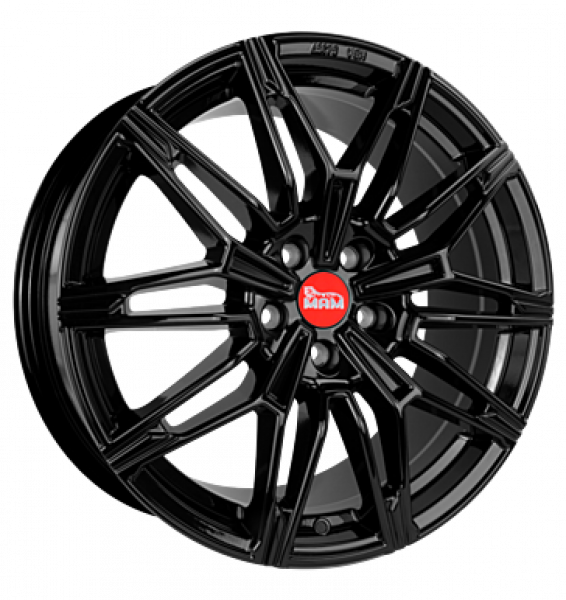 MAM, B3N, 8,5x19 ET35 5x120 72,6, black painted