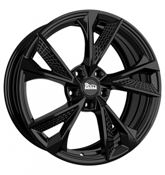MAM, RS6, 7,5x17 ET45 5x112 66,6, black painted