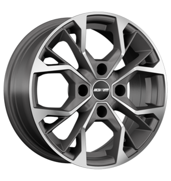 GMP, Matisse, 7x17 ET30 4x108 65,1, anthracite matt diamond