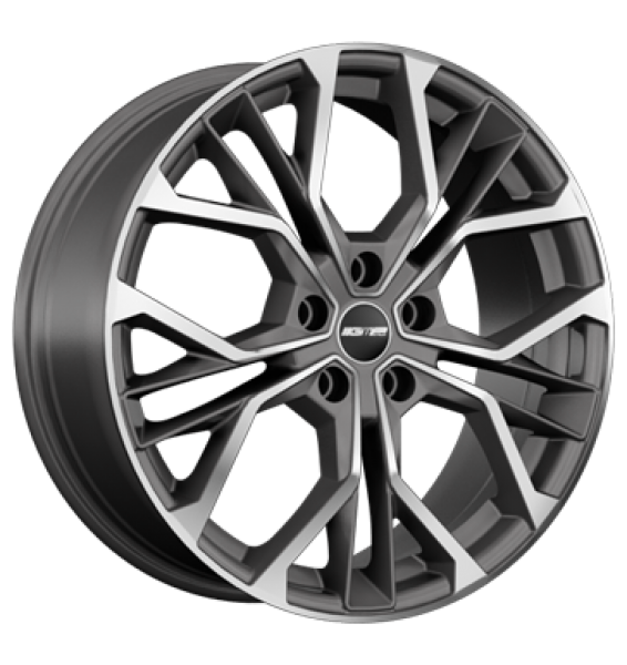GMP, Matisse, 7,5x19 ET50 5x112 57,1, anthracite matt diamond