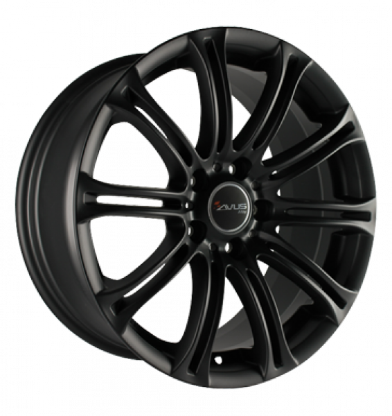 Avus, AC-MB1, 8x17 ET15 5x120 72,6, matt black