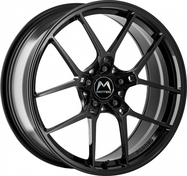MOTEC MCF1-Forged ONE 8,5Jx19 5/114,3 ET 45 NB 72,6 Schwarz glänzend