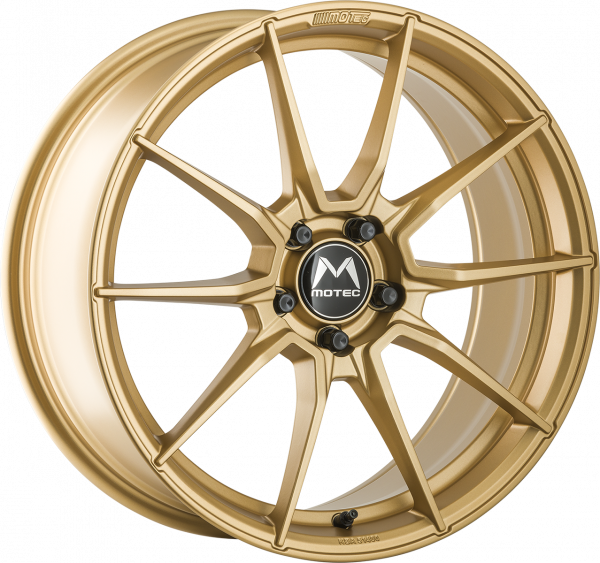 MOTEC MCR2-Ultralight 8,5Jx19 5/112 ET 43 NB 66,5 Matt light gold