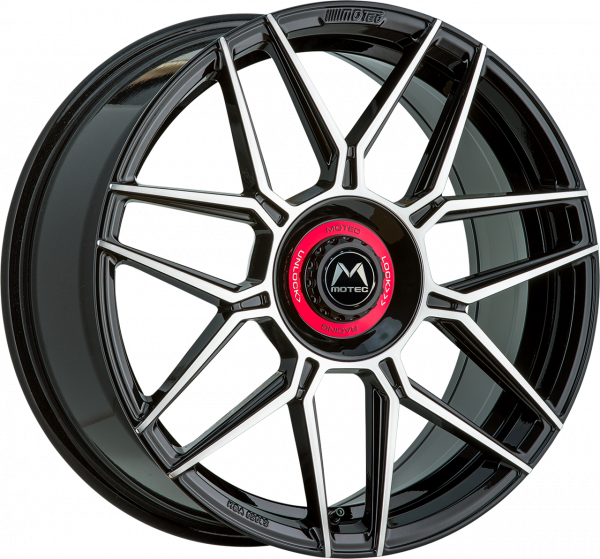 MOTEC MCT14-GT.one 8,5Jx19 5/112 ET 45 NB 66,5 Schwarz poliert