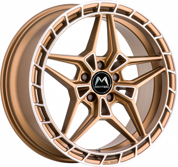 MOTEC MCT16-Futura 8,5Jx19 5/114,3 ET 45 NB 72,6 Bronze matt poliert