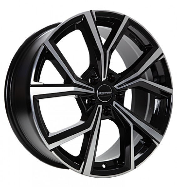 GMP, Mentor, 8x19 ET35 5x112 66,5, black diamond
