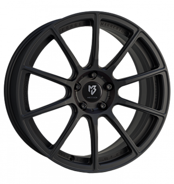 mbDESIGN, MF1, 8x19 ET34 5x115 75, schwarz stumpfmatt gepulvert