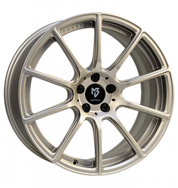mbDESIGN, MF1, 8x19 ET34 5x115 75, champagner matt lackiert