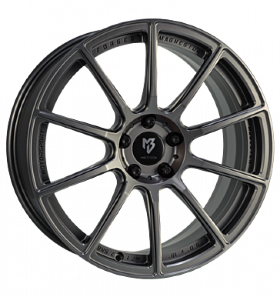mbDESIGN, MF1, 8x19 ET34 5x115 75, grau matt lackiert