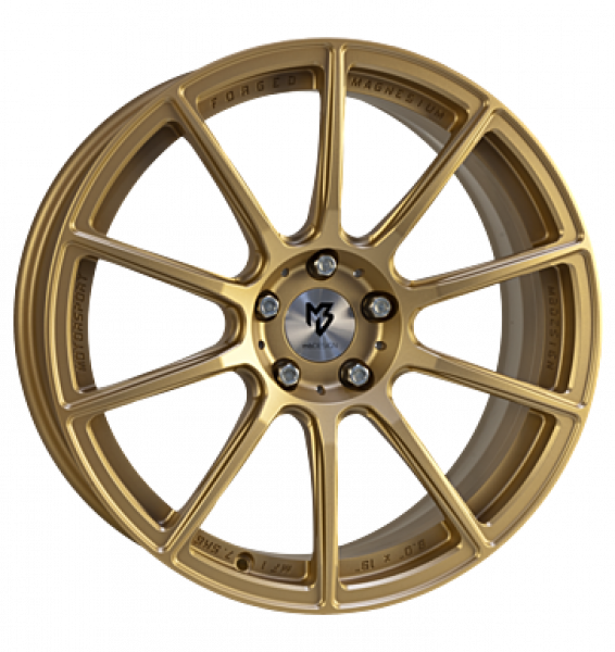 mbDESIGN, MF1, 8x19 ET34 5x115 75, gold matt lackiert