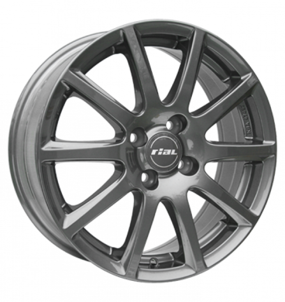 Rial, Milano, 6,5x16 ET40 4x100 63,3, titanium